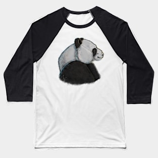 Panda face Baseball T-Shirt